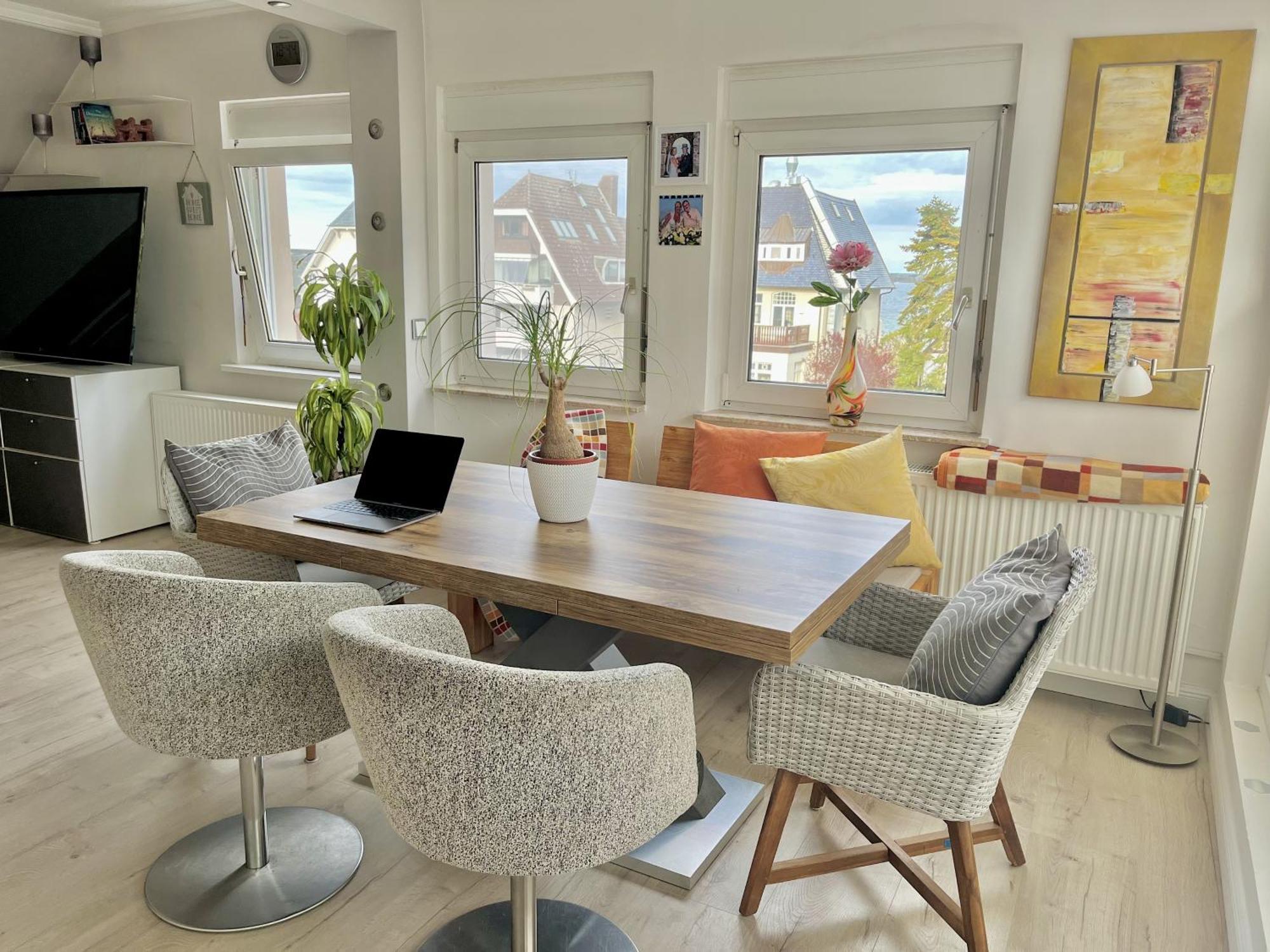 3Sz Penthaus Luna Am Sandstrand Mit Meerblick & Balkon Lübeck Eksteriør bilde